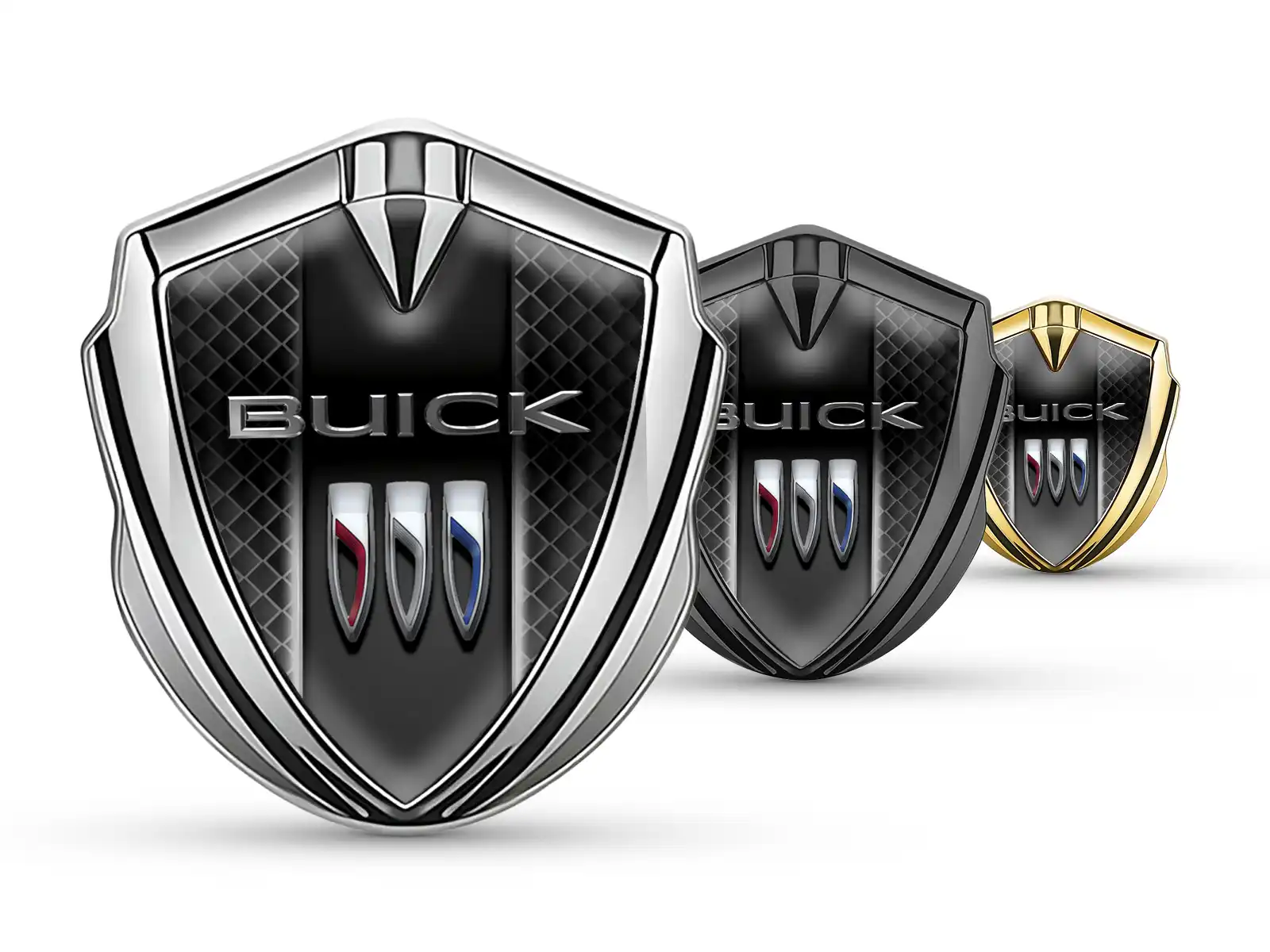 Buick 3d Emblema Badge Durevole Elegante Disegno